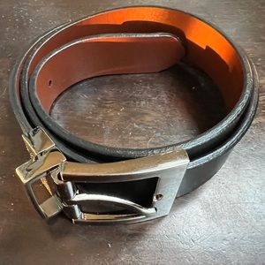 Boys Size Medium leather reversible belt